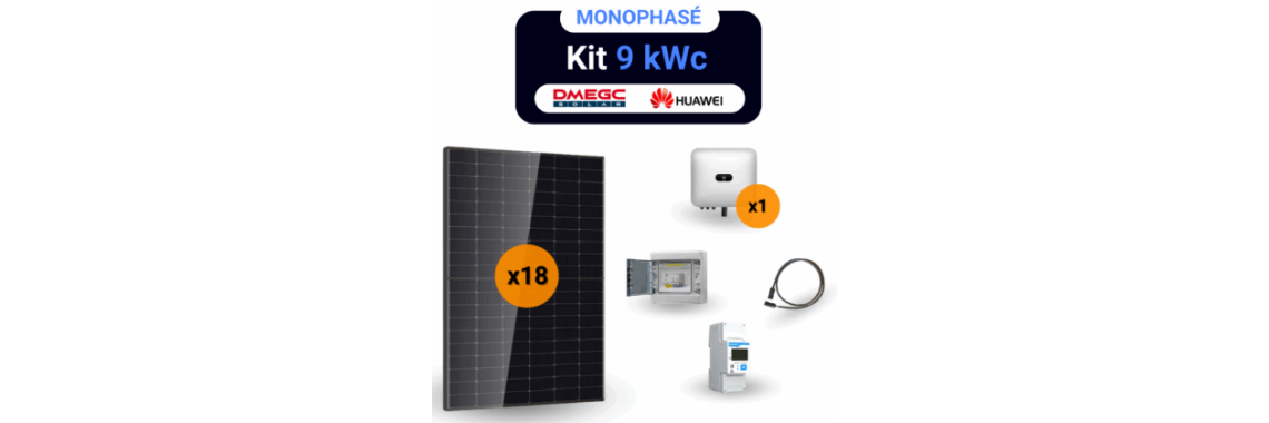 kit panneau so laire 9 kwc mo nophasé